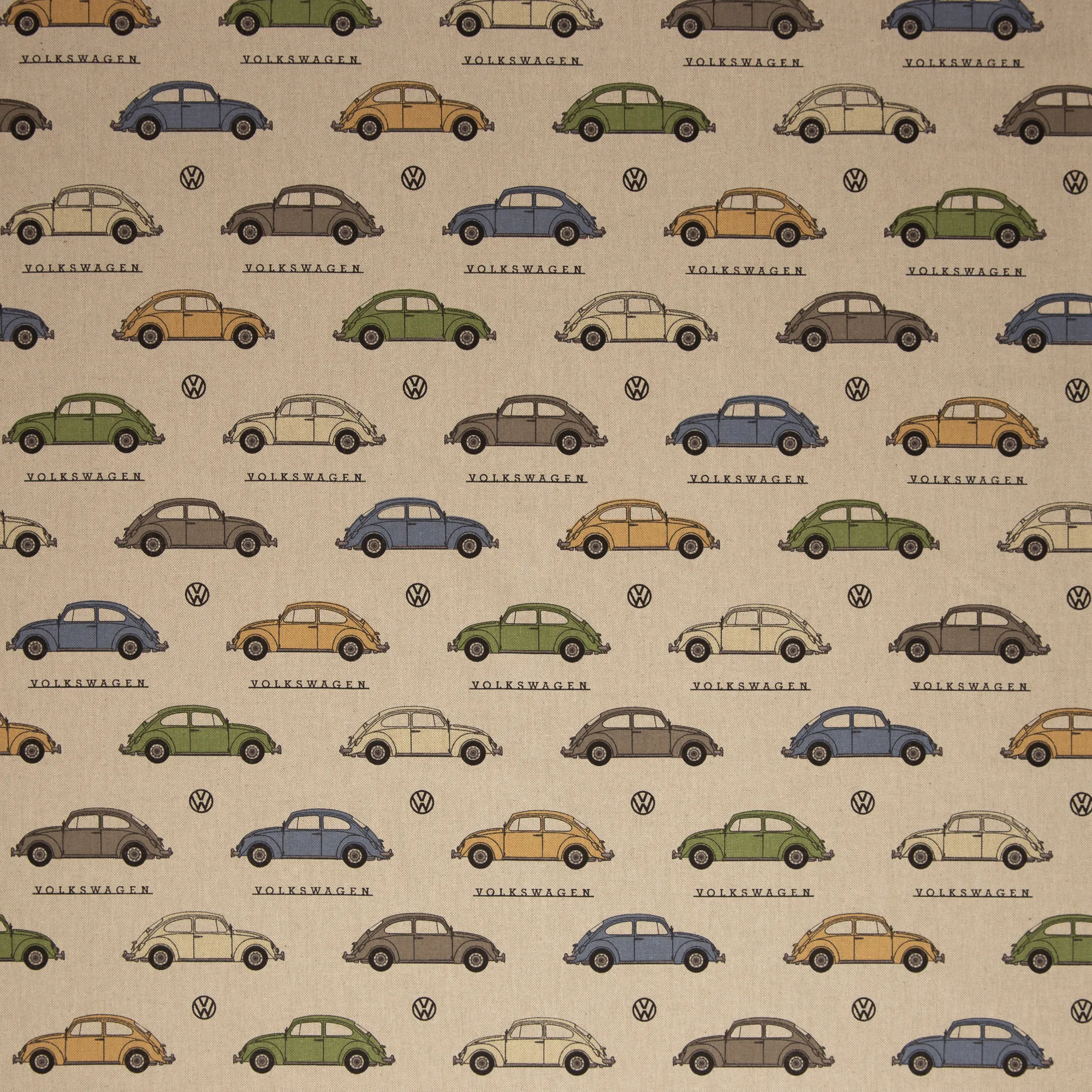 Polyester canvas beige met Volkswagen 'Emilio'